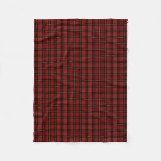 Clan MacQueen Tartan Fleecedecke (Vorderseite)