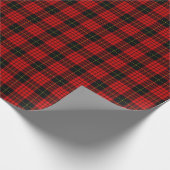 Clan MacQueen Tartan Geschenkpapier (Ecke)