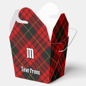 Clan MacQueen Tartan Geschenkschachtel (Geöffnet)