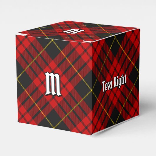 Clan MacQueen Tartan Geschenkschachtel (Vorderseite)