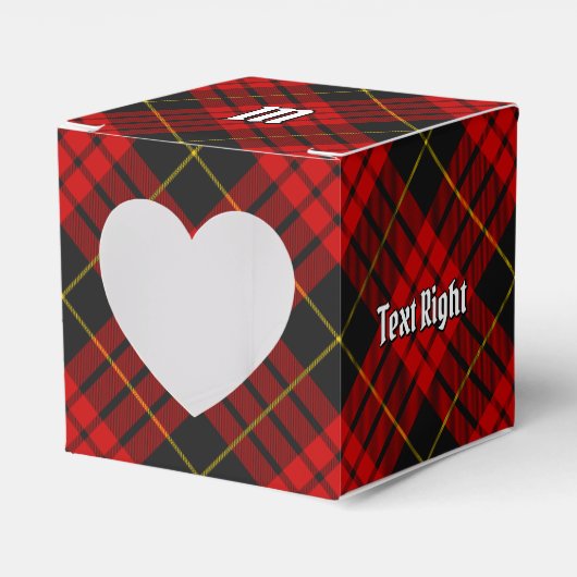 Clan MacQueen Tartan Geschenkschachtel (Vorderseite)