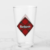 Clan MacQueen Tartan Glas (Rückseite)