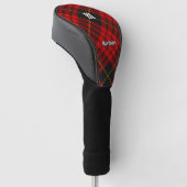 Clan MacQueen Tartan Golf Headcover (angewinkelt)