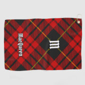 Clan MacQueen Tartan Golfhandtuch (Horizontal)
