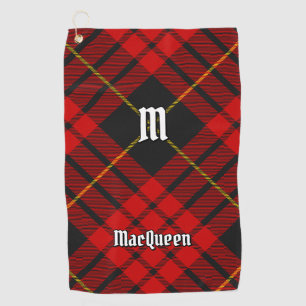 Clan MacQueen Tartan Golfhandtuch