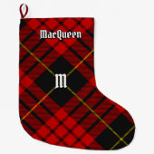 Clan MacQueen Tartan Großer Weihnachtsstrumpf (Vorderseite)