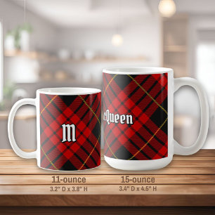 Clan MacQueen Tartan Kaffeetasse