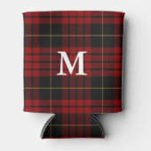 Clan MacQueen Tartan Kariert Can Cooler Dosenkühler (Vorderseite)