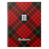 Clan MacQueen Tartan Notizblock (Vorderseite)