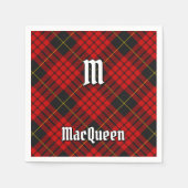 Clan MacQueen Tartan Serviette (Vorderseite)