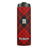 Clan MacQueen Tartan Thermosbecher (Vorderseite)