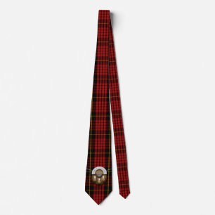 Clan MacQueen Tartan und Sporran Krawatte