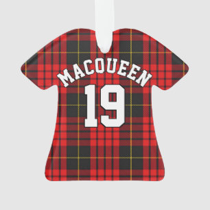 Clan MacQueen Tartan Weihnachts-Jersey Ornament