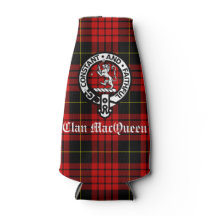 Clan MacQueen Wappen Abzeichen & Tartan