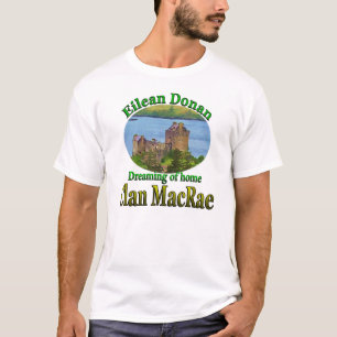 Clan MacRae Dreaming von Zuhause Eilean Donan T-Shirt