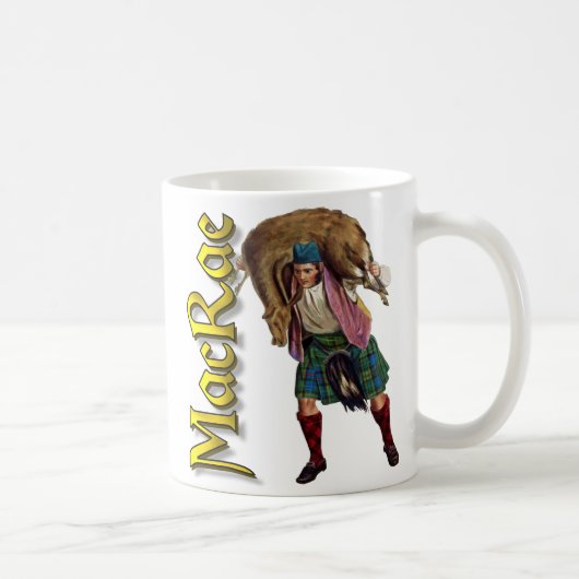 Clan MacRae Old Scotland Kaffeetasse (Rechts)