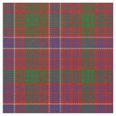 Clan MacRae roter schottischer Tartan-kariertes Stoff (Nahaufnahme)