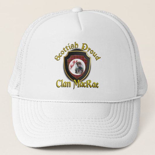 Clan MacRae Scottish Dynsty Cap Truckerkappe (Vorderseite)