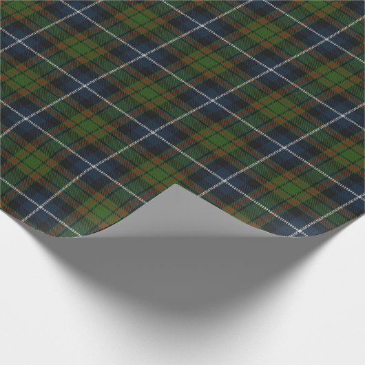 Clan MacRae ScottishTartan Geschenkpapier (Ecke)