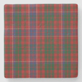 Clan MacRae Tartan Kariert Stone Untersetzer (Vorderseite)