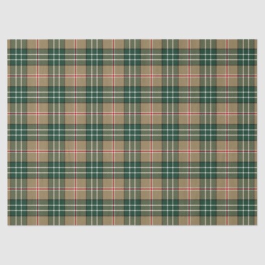 Clan MacShane Tartan Seidenpapier (Vorderseite)