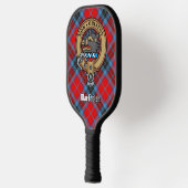 Clan MacTavish Crest over Tartan Keychain Pickleball Schläger (Links)