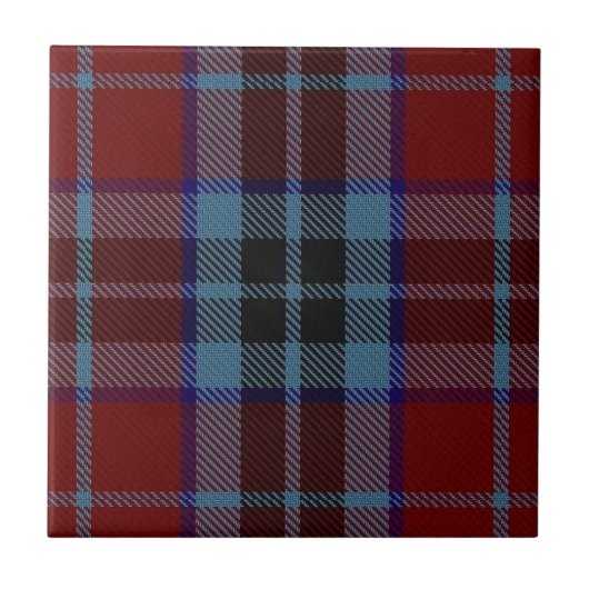 Clan MacTavish Scottish Expressions Tartan Fliese (Vorderseite)