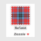 Clan MacTavish Tartan Aufkleber (Blatt)