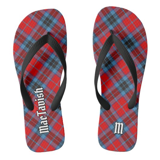 Clan MacTavish Tartan Badesandalen (Fußbett)