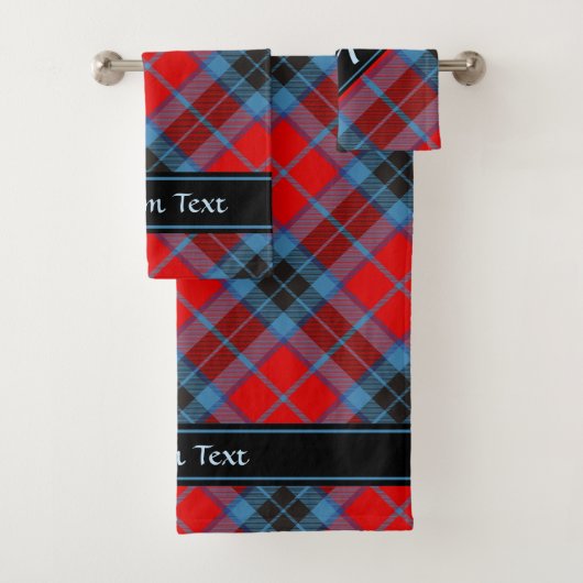 Clan MacTavish Tartan Badhandtuch Set (Insitu)