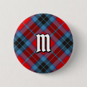 Clan MacTavish Tartan Button (Vorderseite)