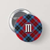 Clan MacTavish Tartan Button (Vorne & Hinten)