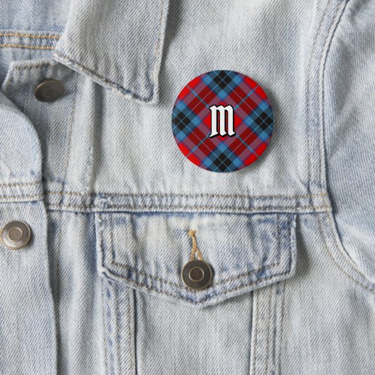 Clan MacTavish Tartan Button (Beispiel)