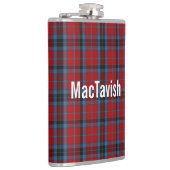Clan MacTavish Tartan Custom Flachmann (Rechts)