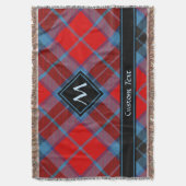 Clan MacTavish Tartan Decke (Vorderseite Vertikal)
