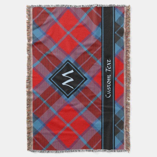 Clan MacTavish Tartan Decke (Vorderseite Vertikal)