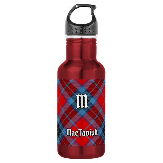 Clan MacTavish Tartan Edelstahlflasche (Vorderseite)