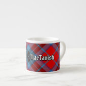 Clan MacTavish Tartan Espressotasse (Vorderseite Rechts)