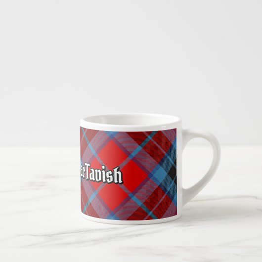 Clan MacTavish Tartan Espressotasse (Rechts)