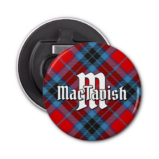 Clan MacTavish Tartan Flaschenöffner (Vorderseite)