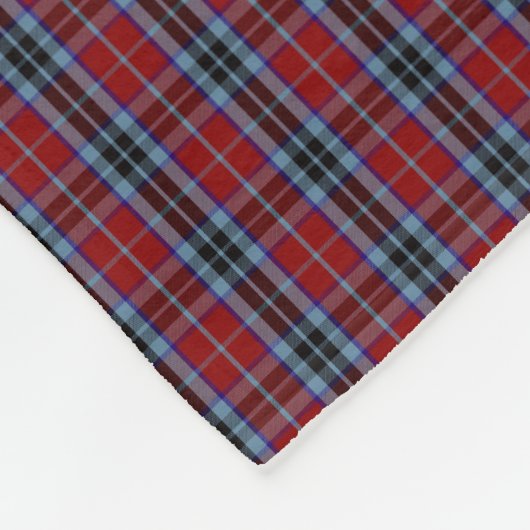 Clan MacTavish Tartan Fleecedecke (Ecke)