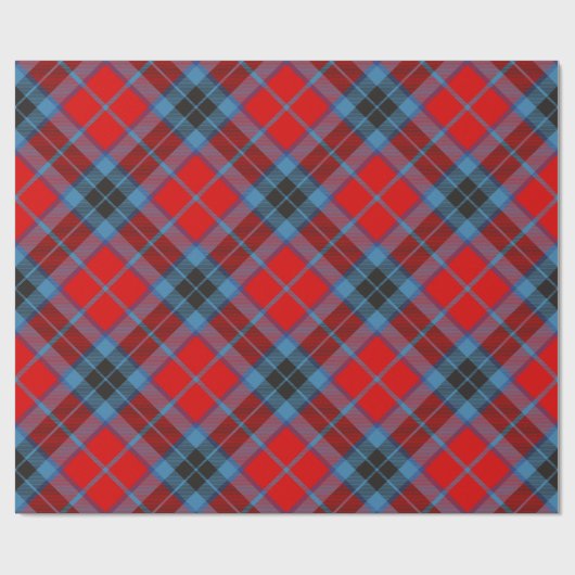 Clan MacTavish Tartan Geschenkpapier (Flach)