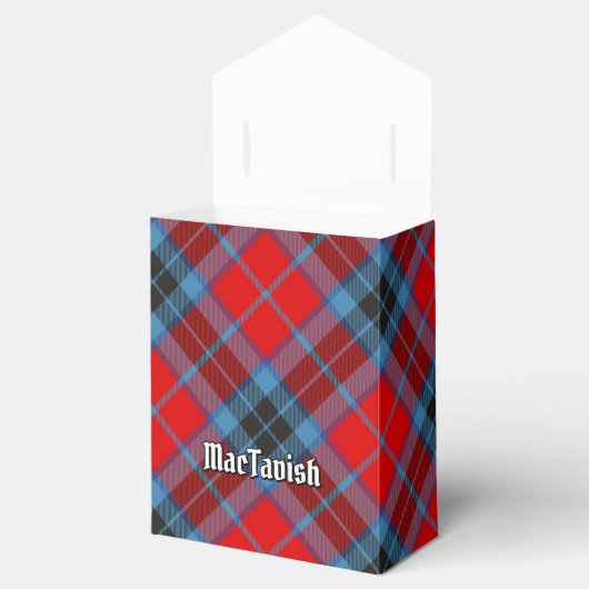 Clan MacTavish Tartan Geschenkschachtel (Geöffnet)
