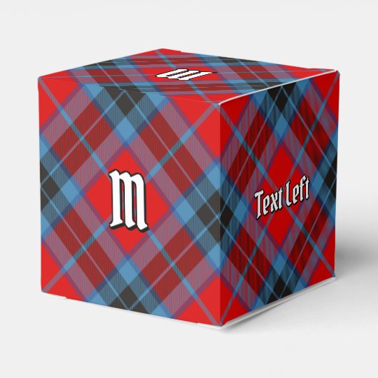 Clan MacTavish Tartan Geschenkschachtel (Rückseite)