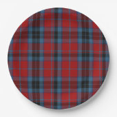 Clan MacTavish Tartan Kariert Pappteller (Vorderseite)
