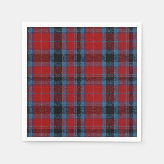 Clan MacTavish Tartan Kariert Serviette (Vorderseite)
