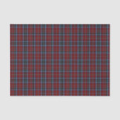 Clan MacTavish Tartan Kariertes Gewebe Seidenpapier (Vorderseite)