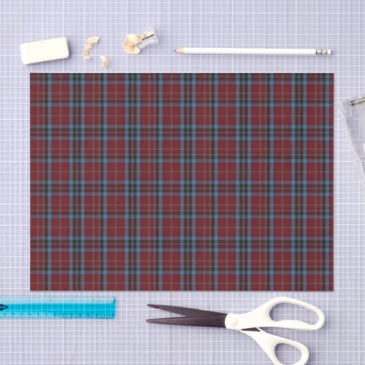Clan MacTavish Tartan Kariertes Gewebe Seidenpapier (Handwerk)