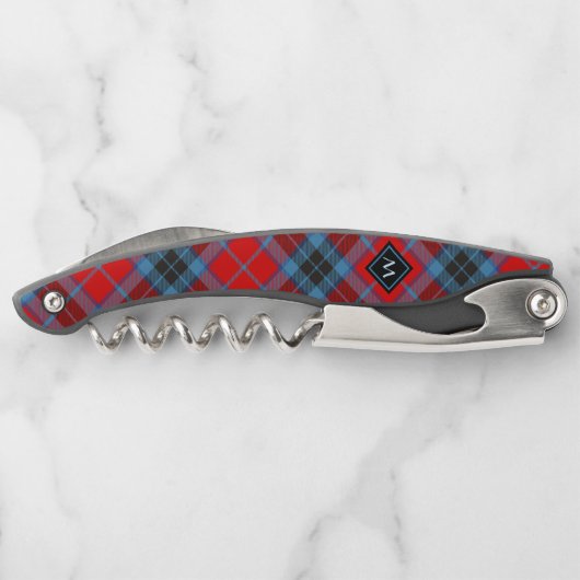 Clan MacTavish Tartan Kellnermesser (Rückseite)