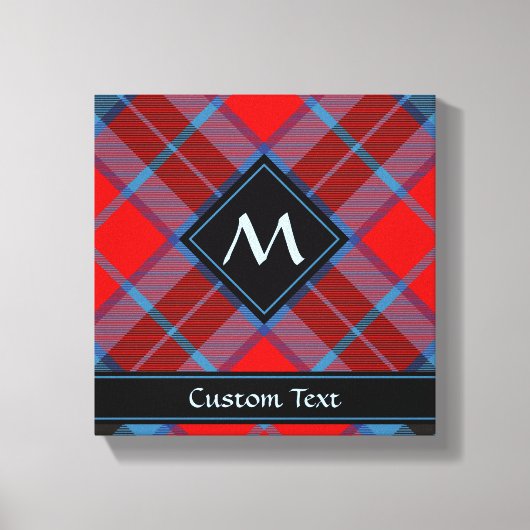 Clan MacTavish Tartan Leinwanddruck (Vorderseite)